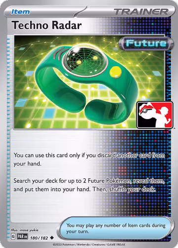Techno Radar - 180/182 (180/182), Prize Pack Series Cards — Pokémon card price
