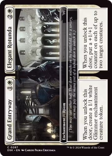 Grand Entryway // Elegant Rotunda (0287) (287), Duskmourn: House of Horror — Magic card price