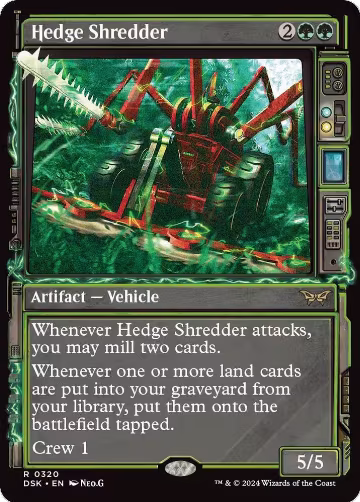 Hedge Shredder (Showcase) (320), Duskmourn: House of Horror — Magic card price