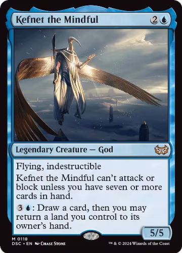 Kefnet the Mindful (118), Commander: Duskmourn: House of Horror — Magic card price
