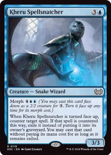 Kheru Spellsnatcher (119), Commander: Duskmourn: House of Horror — Magic card price