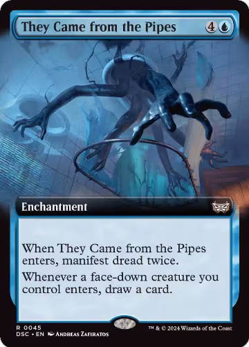 They Came from the Pipes (Extended Art) (45), Commander: Duskmourn: House of Horror — Magic card price
