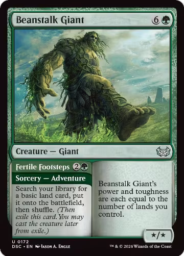 Beanstalk Giant (172), Commander: Duskmourn: House of Horror — Magic card price