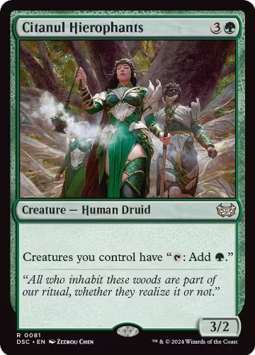 Citanul Hierophants (81), Commander: Duskmourn: House of Horror — Magic card price