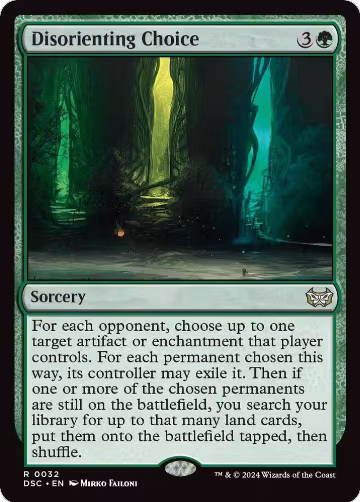 Disorienting Choice (32), Commander: Duskmourn: House of Horror — Magic card price