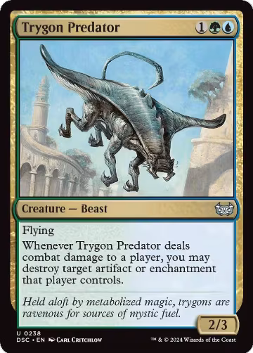 Trygon Predator (238), Commander: Duskmourn: House of Horror — Magic card price