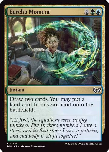 Eureka Moment (216), Commander: Duskmourn: House of Horror — Magic card price