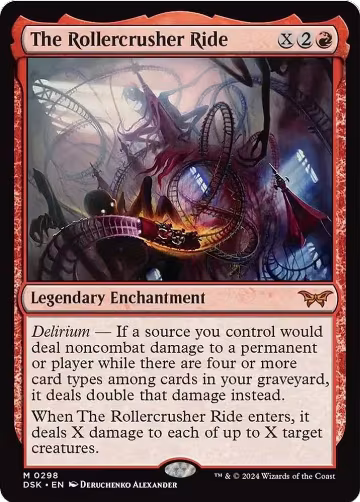 The Rollercrusher Ride (0298) (298), Duskmourn: House of Horror — Magic card price