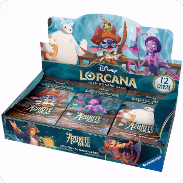 Disney Lorcana: Azurite Sea Booster Box, Azurite Sea — Lorcana sealed product price