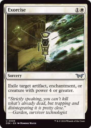 Exorcise (8), Duskmourn: House of Horror — Magic card price