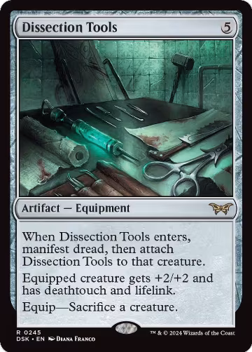 Dissection Tools (245), Duskmourn: House of Horror — Magic card price
