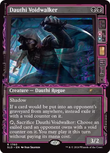 Dauthi Voidwalker (1760), Secret Lair Drop Series — Magic card price
