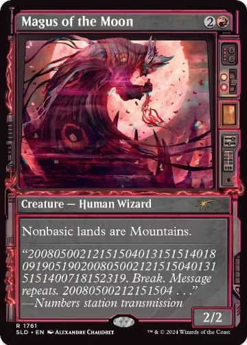 Magus of the Moon (1761), Secret Lair Drop Series — Magic card price
