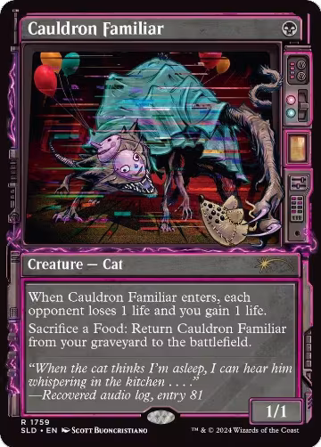 Cauldron Familiar (1759), Secret Lair Drop Series — Magic card price
