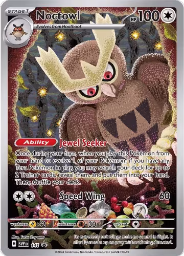 Noctowl - 141 (141), Scarlet & Violet Promo Cards — Pokémon card price