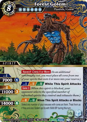 Forest Golem (Event Pack 2024 Vol. 2) (BSS05-083), Launch & Event Promos — Battle Spirits card price
