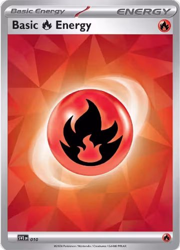 Basic Fire Energy - 010 (010), Scarlet & Violet Energies — Pokémon card price