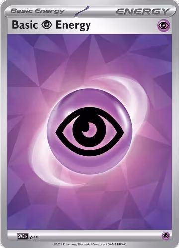 Basic Psychic Energy - 013 (013), Scarlet & Violet Energies — Pokémon card price