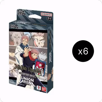 Jujutsu Kaisen - Starter Deck Display, Jujutsu Kaisen Starter Deck — Union Arena sealed product price