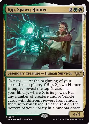 Rip, Spawn Hunter (228), Duskmourn: House of Horror — Magic card price