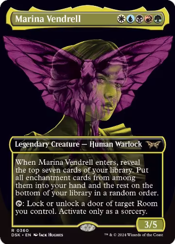 Marina Vendrell (Showcase) (360), Duskmourn: House of Horror — Magic card price