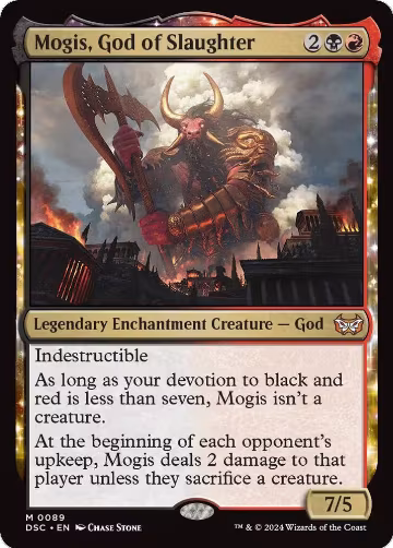 Mogis, God of Slaughter (89), Commander: Duskmourn: House of Horror — Magic card price