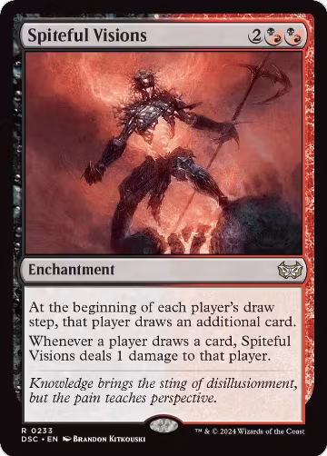 Spiteful Visions (233), Commander: Duskmourn: House of Horror — Magic card price