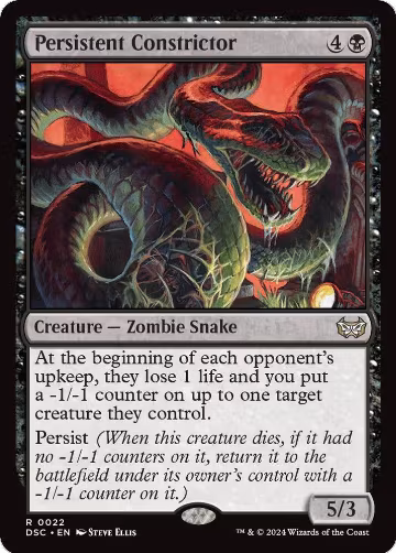 Persistent Constrictor (22) — card price