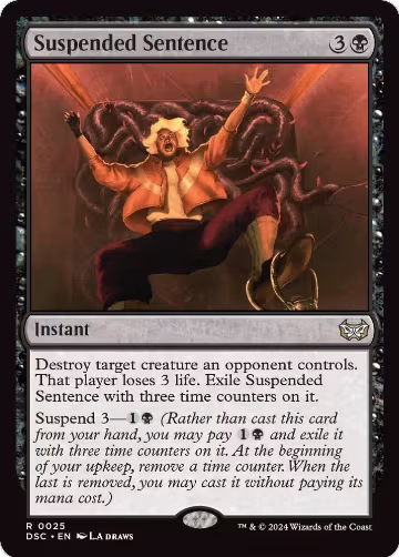 Suspended Sentence (25), Commander: Duskmourn: House of Horror — Magic card price