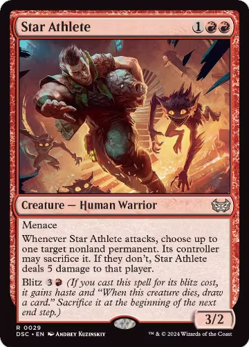 Star Athlete (29), Commander: Duskmourn: House of Horror — Magic card price