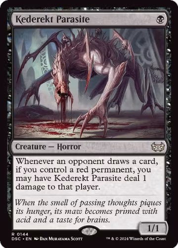 Kederekt Parasite (144), Commander: Duskmourn: House of Horror — Magic card price
