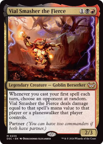 Vial Smasher the Fierce (239), Commander: Duskmourn: House of Horror — Magic card price