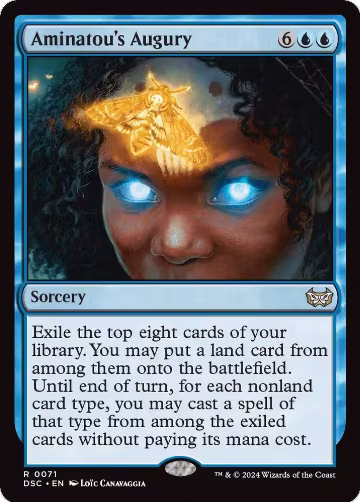 Aminatou's Augury (71), Commander: Duskmourn: House of Horror — Magic card price