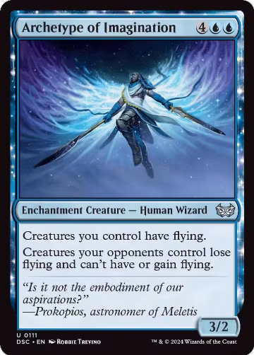 Archetype of Imagination (111), Commander: Duskmourn: House of Horror — Magic card price
