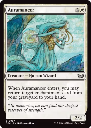 Auramancer (97), Commander: Duskmourn: House of Horror — Magic card price