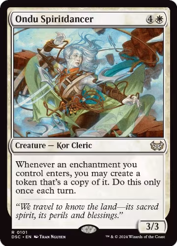 Ondu Spiritdancer (101), Commander: Duskmourn: House of Horror — Magic card price