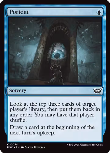 Portent (74), Commander: Duskmourn: House of Horror — Magic card price