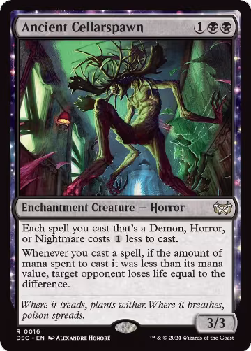 Ancient Cellarspawn (16), Commander: Duskmourn: House of Horror — Magic card price