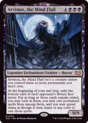 Arvinox, the Mind Flail (130), Commander: Duskmourn: House of Horror — Magic card price