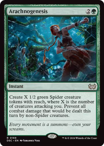 Arachnogenesis (169), Commander: Duskmourn: House of Horror — Magic card price
