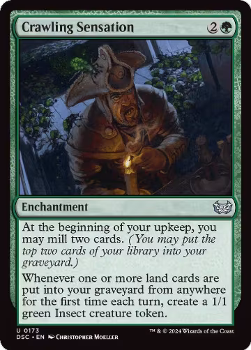 Crawling Sensation (173), Commander: Duskmourn: House of Horror — Magic card price