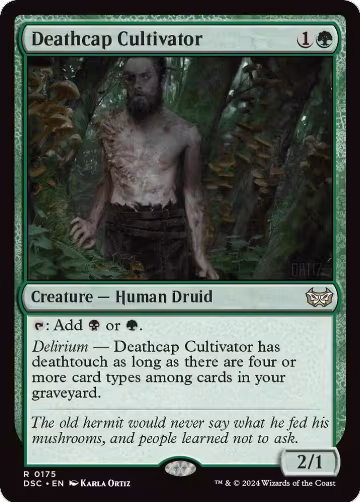 Deathcap Cultivator (175), Commander: Duskmourn: House of Horror — Magic card price