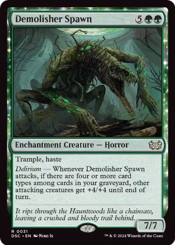 Demolisher Spawn (31), Commander: Duskmourn: House of Horror — Magic card price