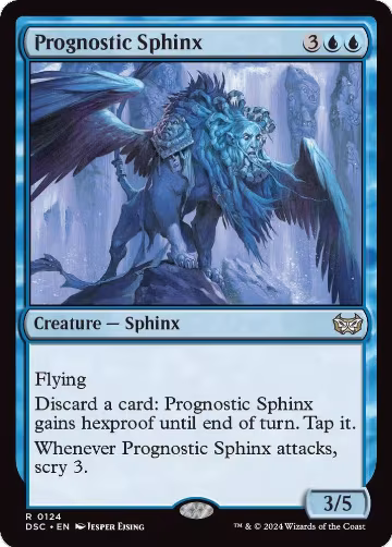 Prognostic Sphinx (124), Commander: Duskmourn: House of Horror — Magic card price