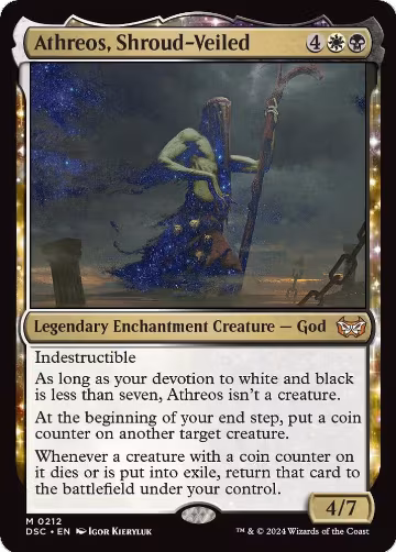Athreos, Shroud-Veiled (212), Commander: Duskmourn: House of Horror — Magic card price