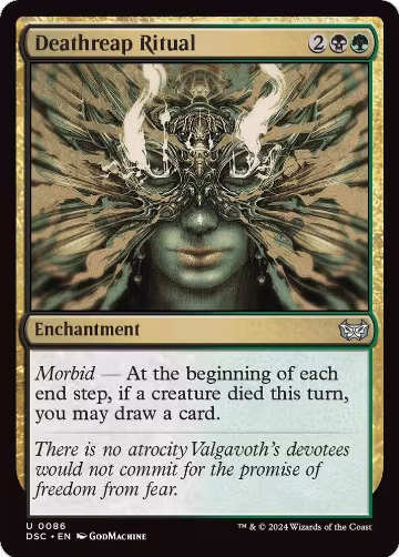 Deathreap Ritual (86), Commander: Duskmourn: House of Horror — Magic card price