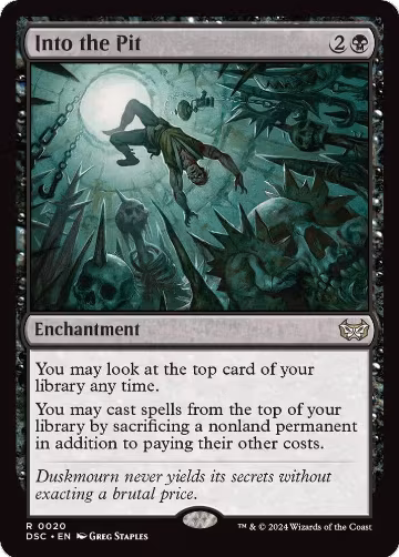 Into the Pit (20), Commander: Duskmourn: House of Horror — Magic card price
