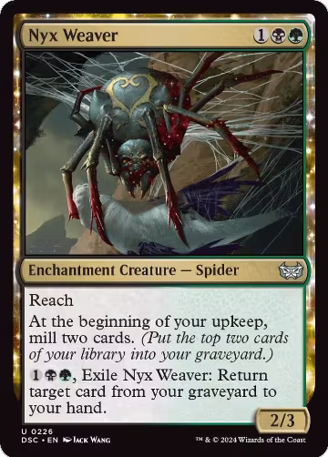 Nyx Weaver (226), Commander: Duskmourn: House of Horror — Magic card price