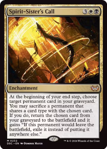 Spirit-Sister's Call (232), Commander: Duskmourn: House of Horror — Magic card price