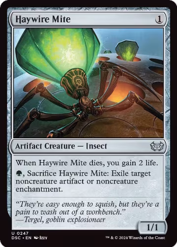 Haywire Mite (247), Commander: Duskmourn: House of Horror — Magic card price